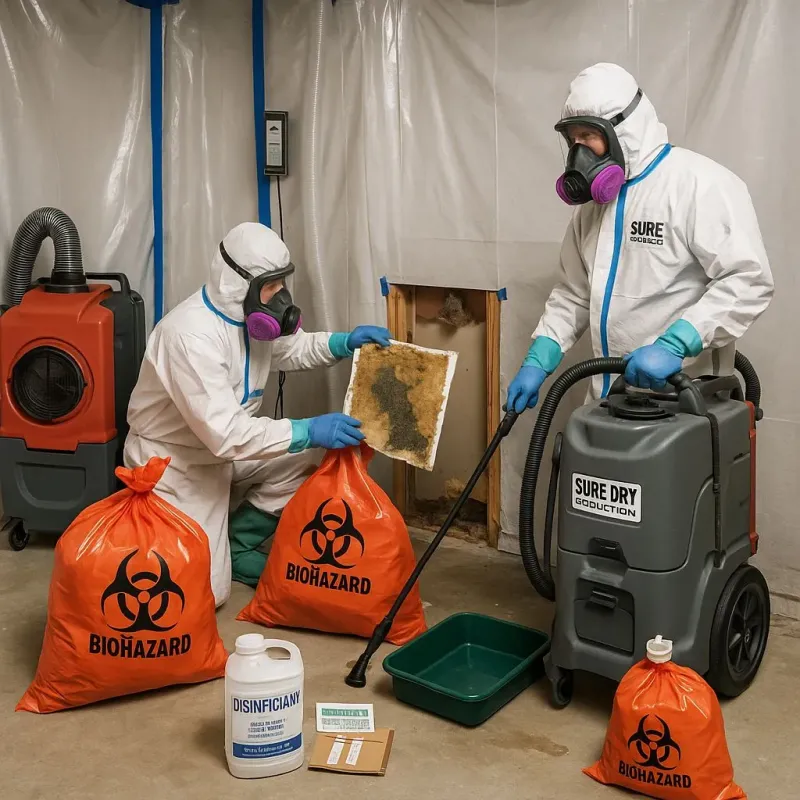 Contaminated Water Handling Protocols process in Enfield, CT