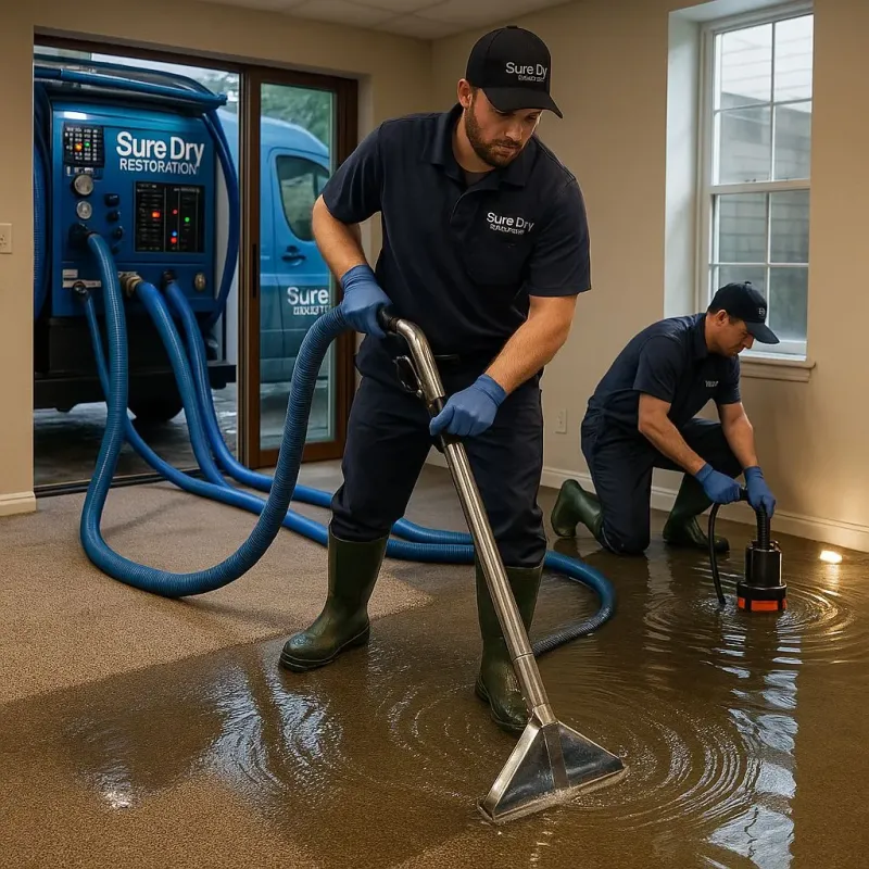 Water Extraction and Removal process in Enfield, CT